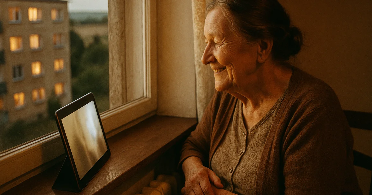 Babcia w Polsce, wnuki za granicą
